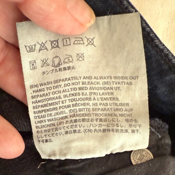 Acne Studios Midnight Blue Skinny Jeans - Picture 5 of 9